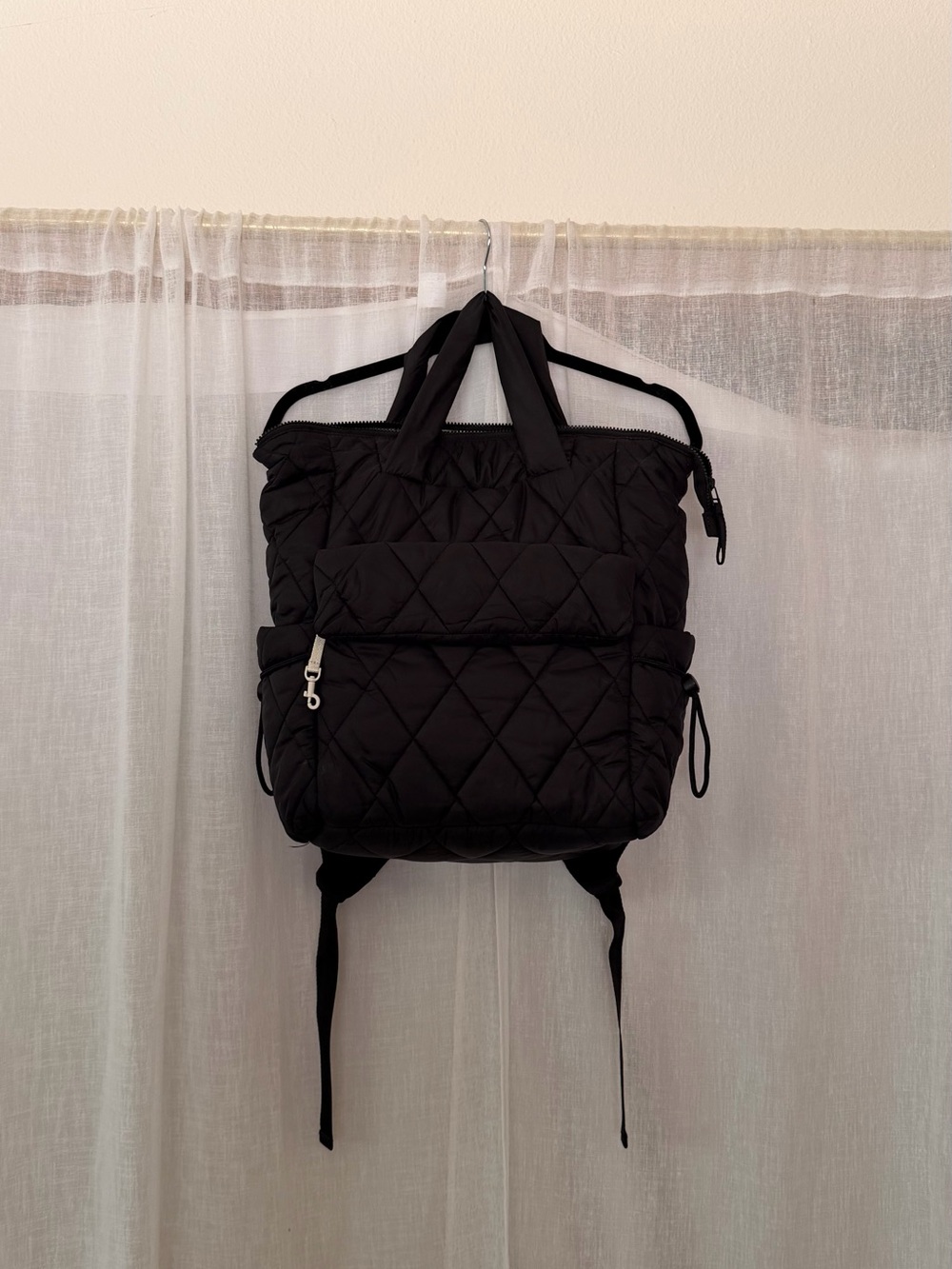 Vera Bradley Black Quilted Diaper Bag